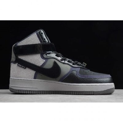 Nike Erkek Air Force 1 High Siyah / Koyu Gri Kaykay Ayakkabı Türkiye - C1FJ9RZ2